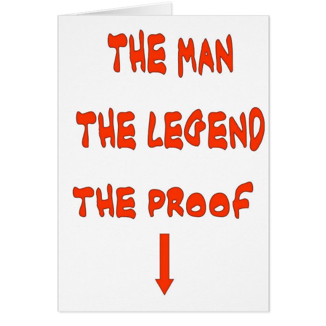 CARTÃO O HOMEM A LEGENDA (Frente)