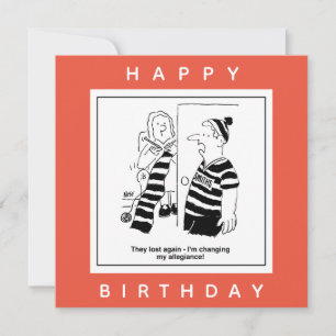 Cartão O Homem Diz Que A Equipe Perdeu Tão Mudando O Cart