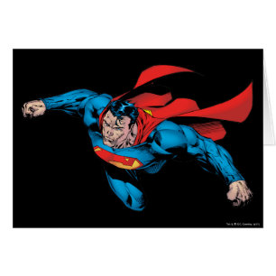 Cartão O Homem do Estilo de BD de Aço