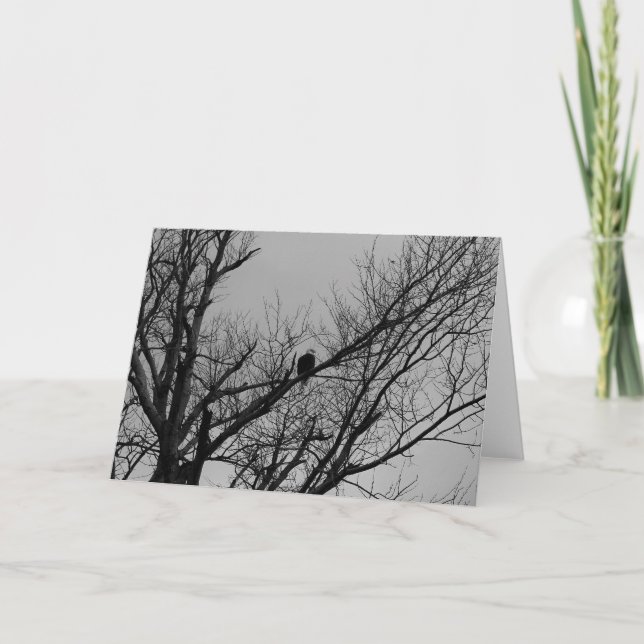 Cartão O Homem Tomando Cuidado (Frente)