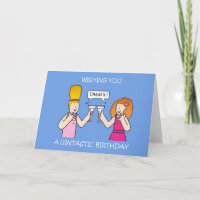 O Humor de Aniversário do Gin Lover para Ela.