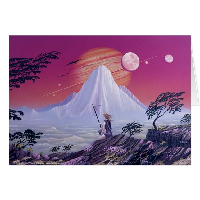 Cartão O Huntress (Frente Horizontal)