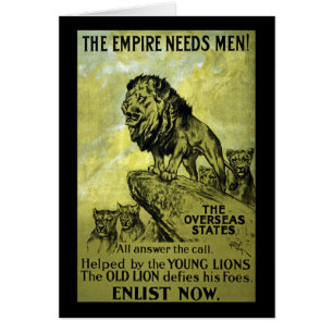 Cartão O Império Precisa De Homens