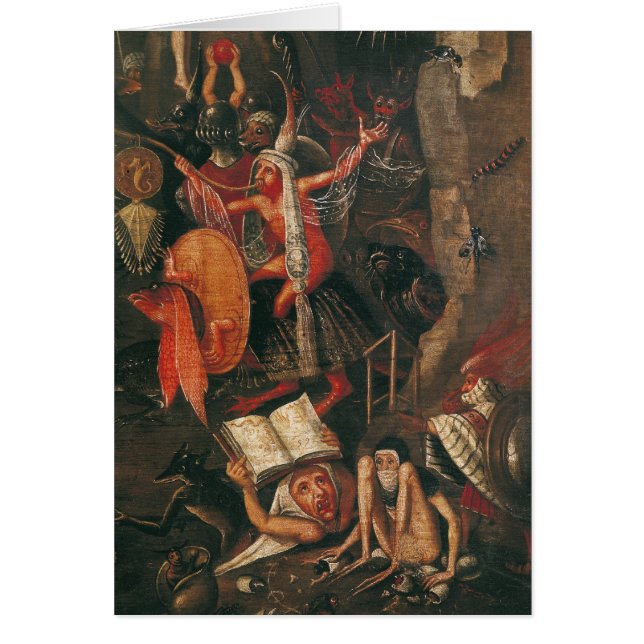 Cartão O inferno (Frente)