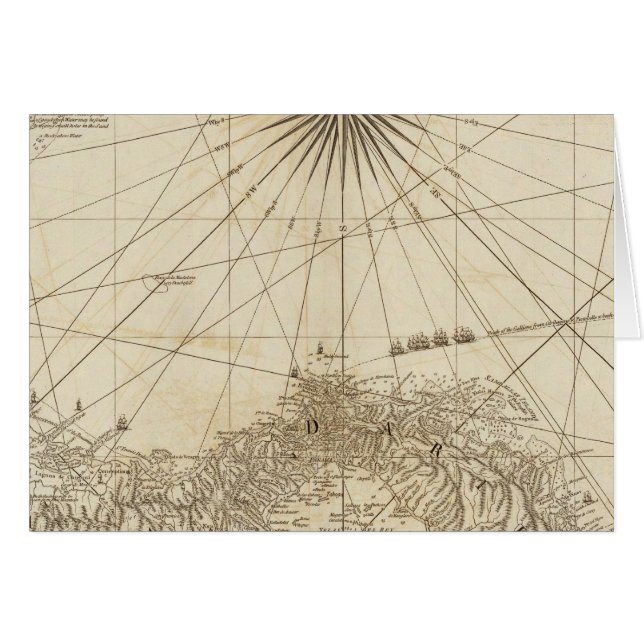 Cartão O istmo do Panamá (Frente Horizontal)