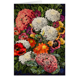 Cartão O jardim da libélula (cartão)