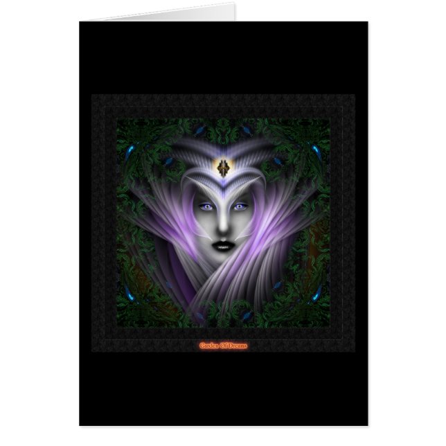 Cartão O Jardim Dos Sonhos (Frente)