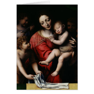 Cartão O Jesus dormindo