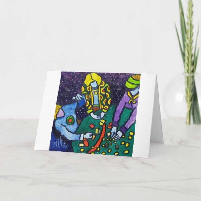 Cartão O Jogo de Piliero (Frente)