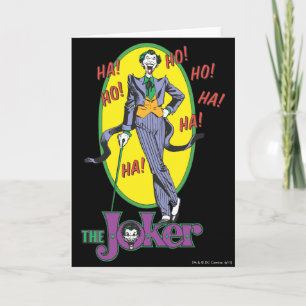Cartão O Joker Cackles 2