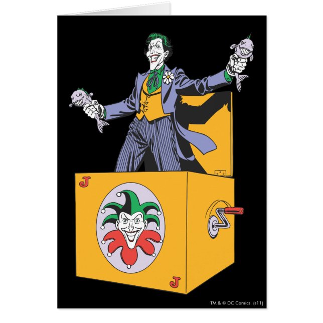Cartão O Joker Fora da Caixa (Frente)