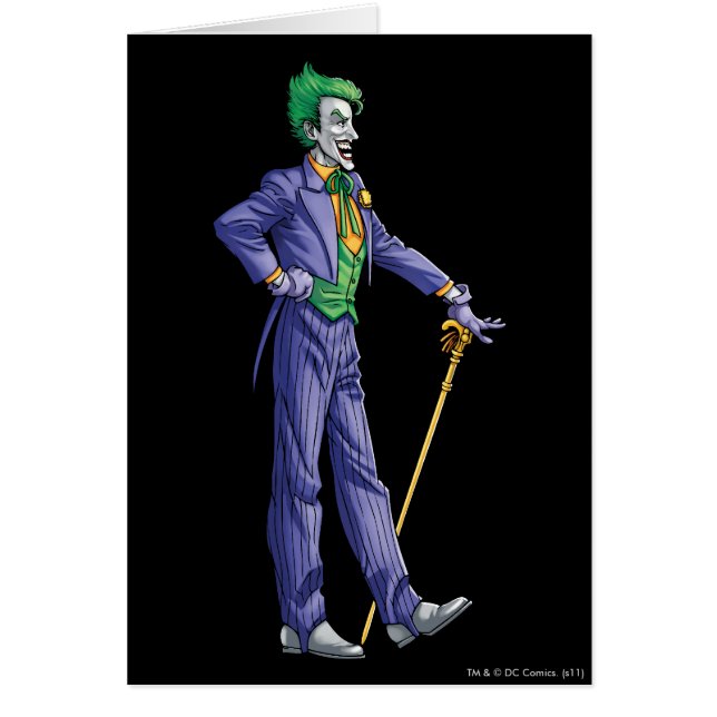 Cartão O Joker parece certo (Frente)