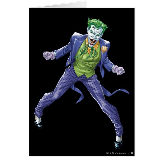 Cartão O Joker Yells (Frente)