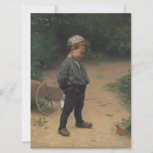 Cartão O Jovem Biólogo (por Paul Peel)