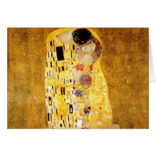 Cartão O Kiss Gustav Klimt