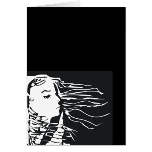 Cartão O lado da menina