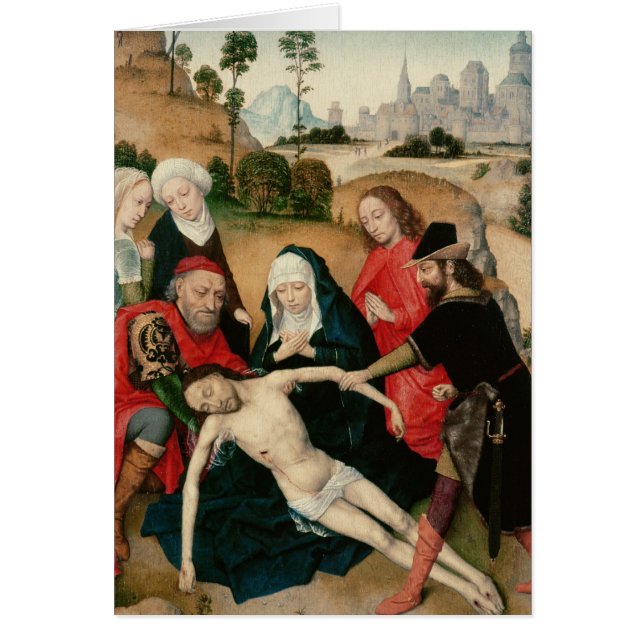 Cartão O lamento, 1470s (Frente)