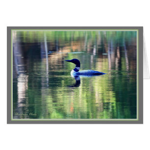 Cartão O Leão Comum retorna a Walden Pond