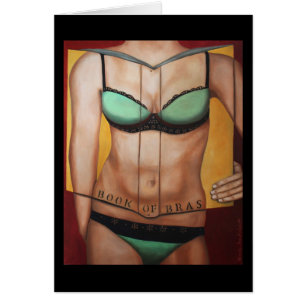 Cartão O livro dos sutiãs