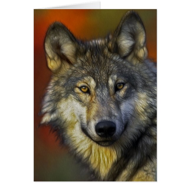 Cartão O Lobo (Frente)