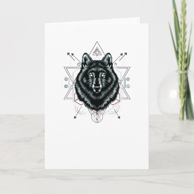 Cartão O Lobo (Frente)