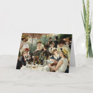 Cartão O Luncheon do Partido Barco