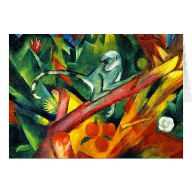 Cartão O Macaco (Frente Horizontal)