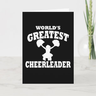Cartão O maior cheerleader do mundo