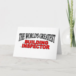 Cartão O Maior Inspetor de Edifícios do Mundo