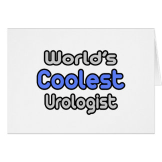 Cartão O mais legal urologista do mundo