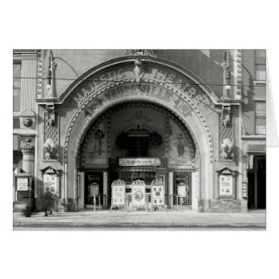 Cartão O Majestic Theatre, 1910