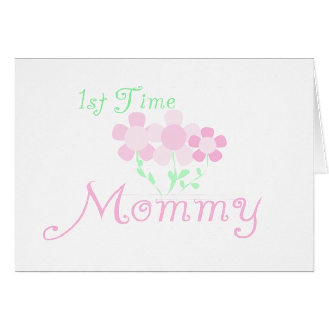 Cartão ø Mamães do tempo (Frente Horizontal)