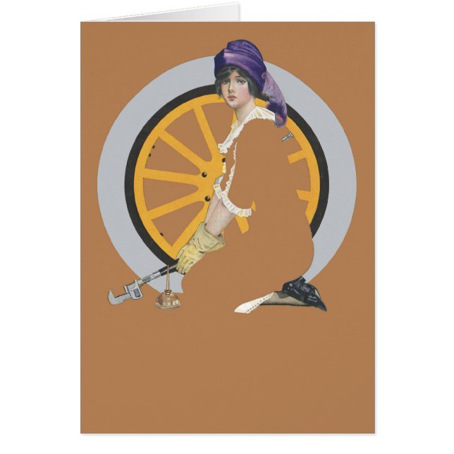 Cartão O mecânico (Frente)