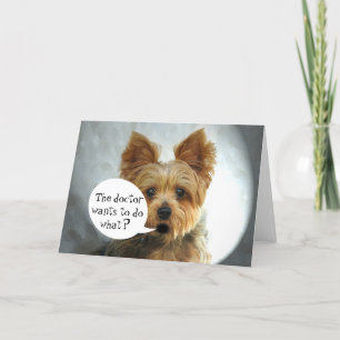 Cartão O médico quer fazer o quê?