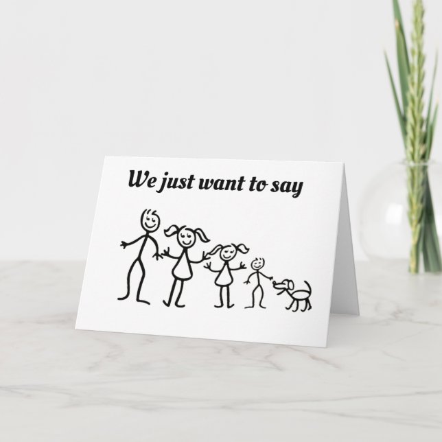 CARTÃO **O MELHOR ANIVERSÁRIO** DA NOSSA FAMÍLIA PARA **V (Frente)