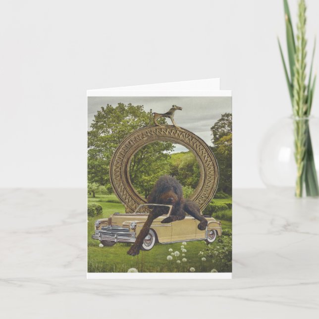 Cartão O melhor cachorro - (Frente)