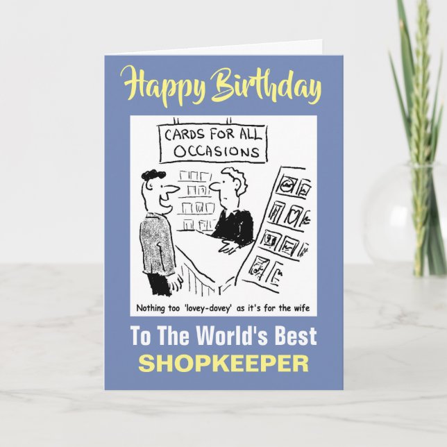 Cartão O melhor comprador do mundo (Frente)