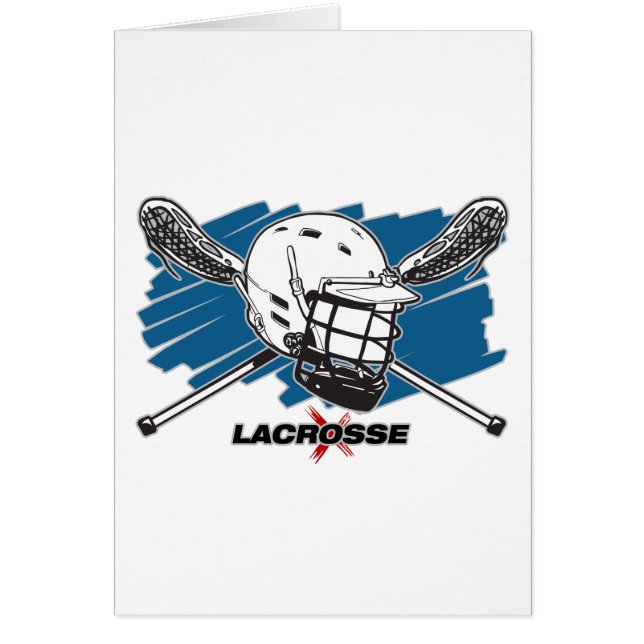Cartão O melhor Lacrosse (Frente)