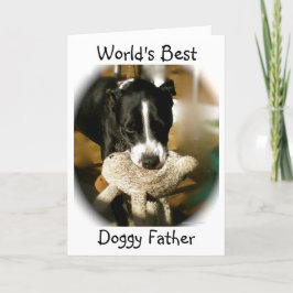 Cartão O melhor padre de cães do mundo