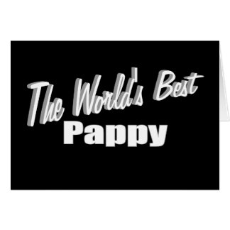 Cartão O melhor Pappy do mundo