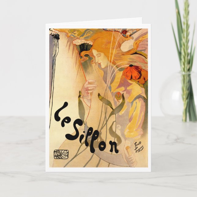 CARTÃO O MELHOR PRÊMIO FRANCÊS JARDIM FAIRY GREETING (Frente)