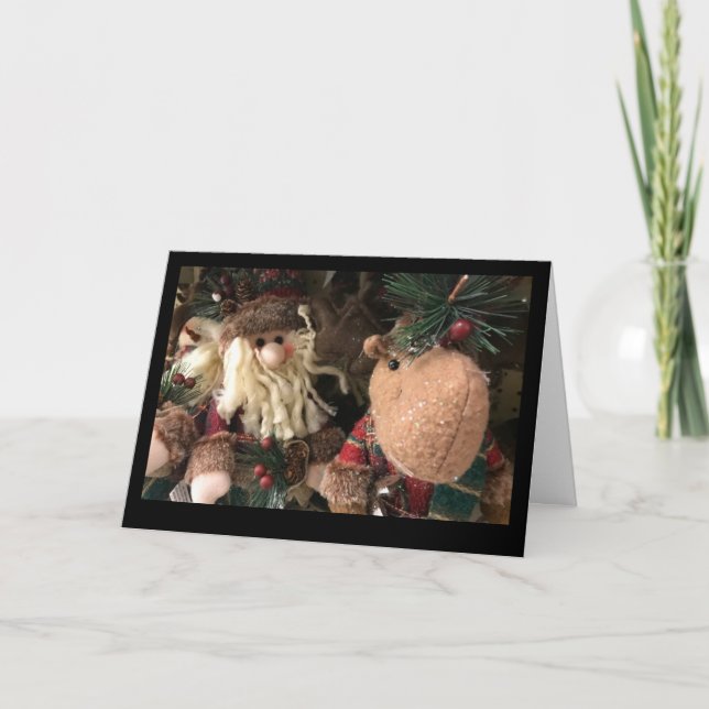 CARTÃO *O MELHOR PRESENTE É TER VOCÊ NA MINHA VIDA* NATAL (Frente)