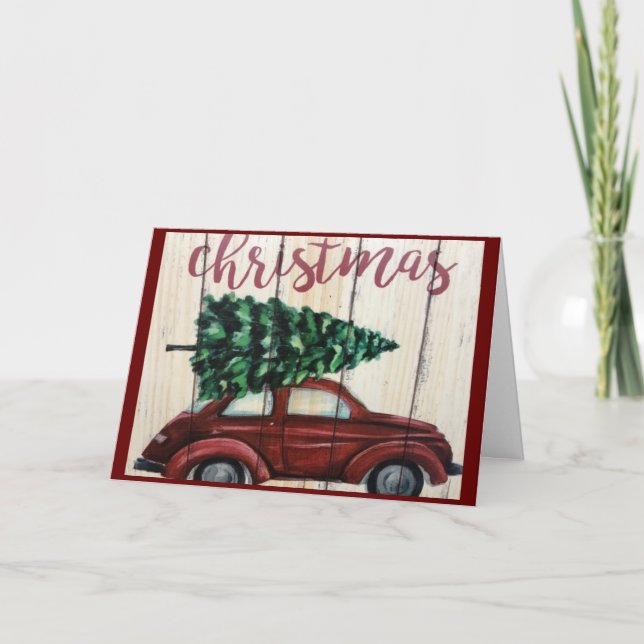 CARTÃO *O MELHOR PRESENTE É TER VOCÊ NA MINHA VIDA* NATAL (Frente)