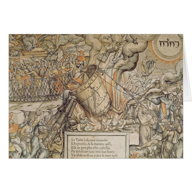 Cartão O melting pot Toppling (Frente Horizontal)