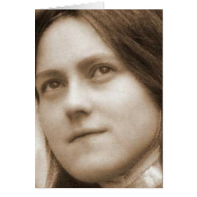 Cartão O mérito não consiste em fazer ou em dar muito.  (Frente)