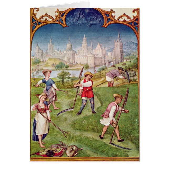 Cartão O mês de junho (Frente)