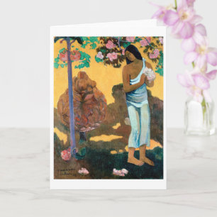 Cartão O Mês de Maria   Paul Gauguin  