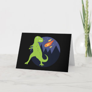 Cartão O meteorito que colou