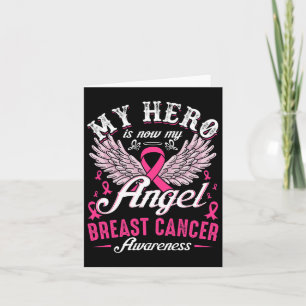 Cartão O Meu Herói É Agora A Minha Consciência Do Cancer
