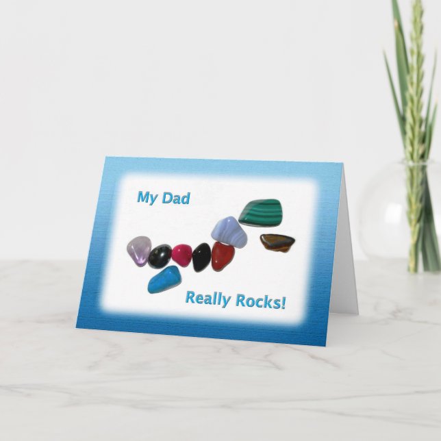 Cartão O meu Pai é muito estranho (Frente)